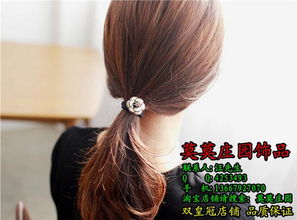 韓版精美發(fā)圈，潮流與品質(zhì)的完美融合——聚焦莫莫莊園飾品廠家直銷